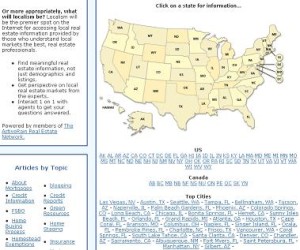 the old localism homepage