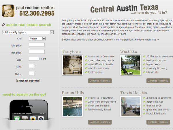 Central Austin Homes